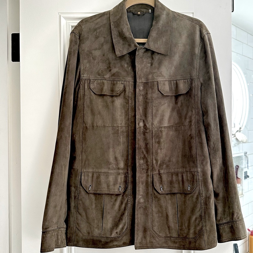 Designer Suede Jacket - Picture 3 of 14
